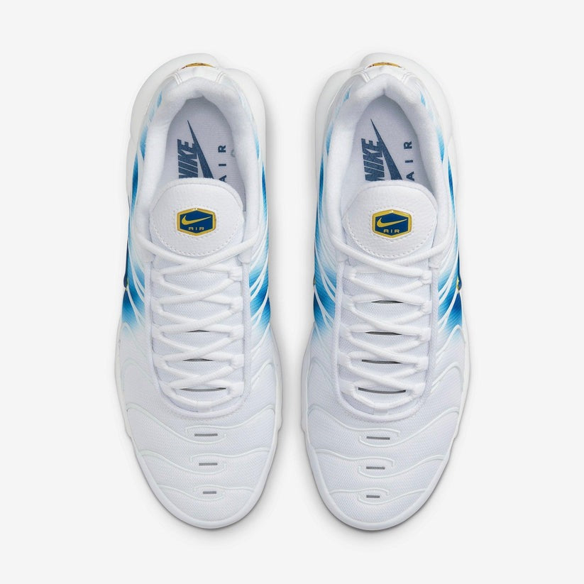 Nike Air Max Plus TN – ‘Spray Paint Swoosh White/Blue