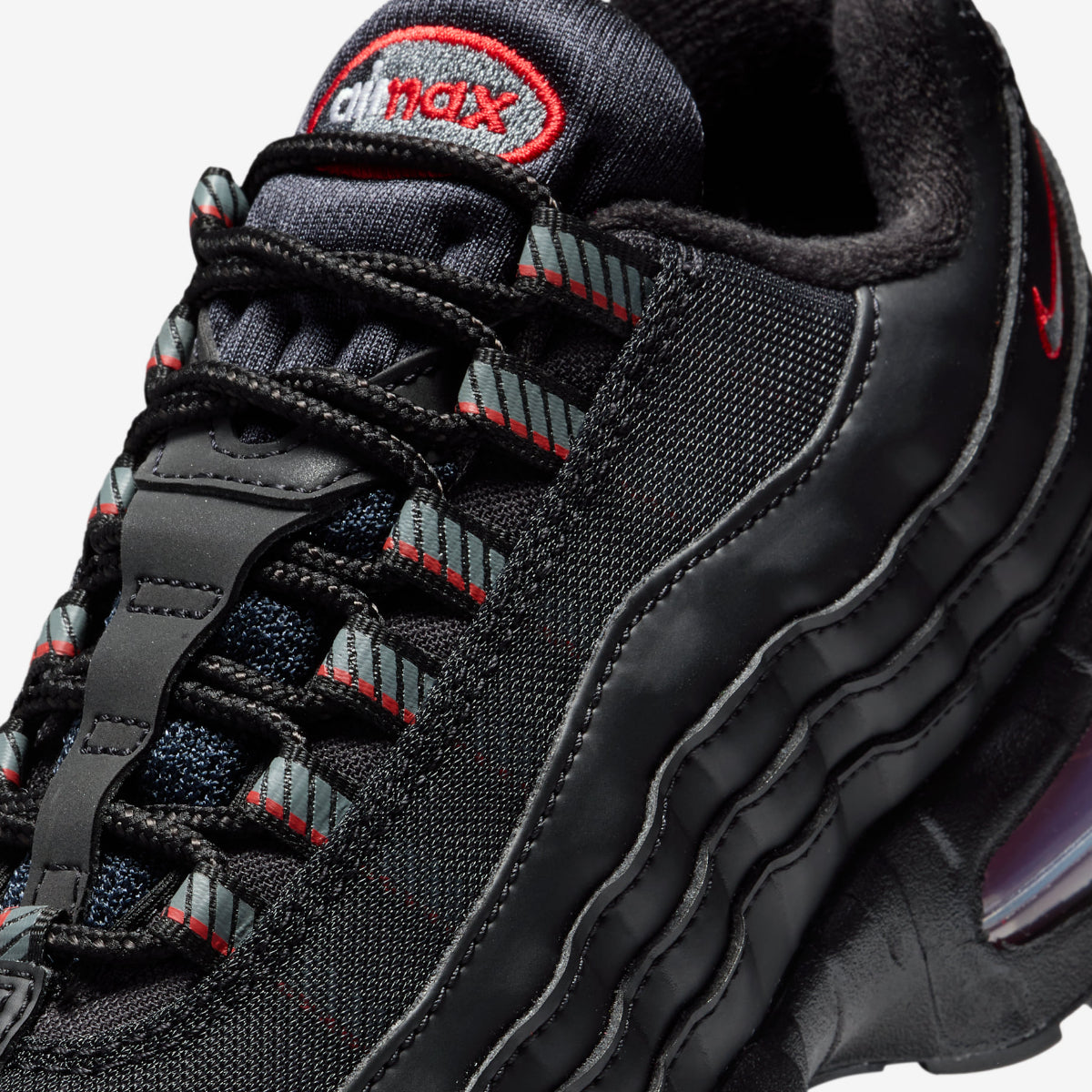 Nike Air Max 95 Big Bubble Black Red
